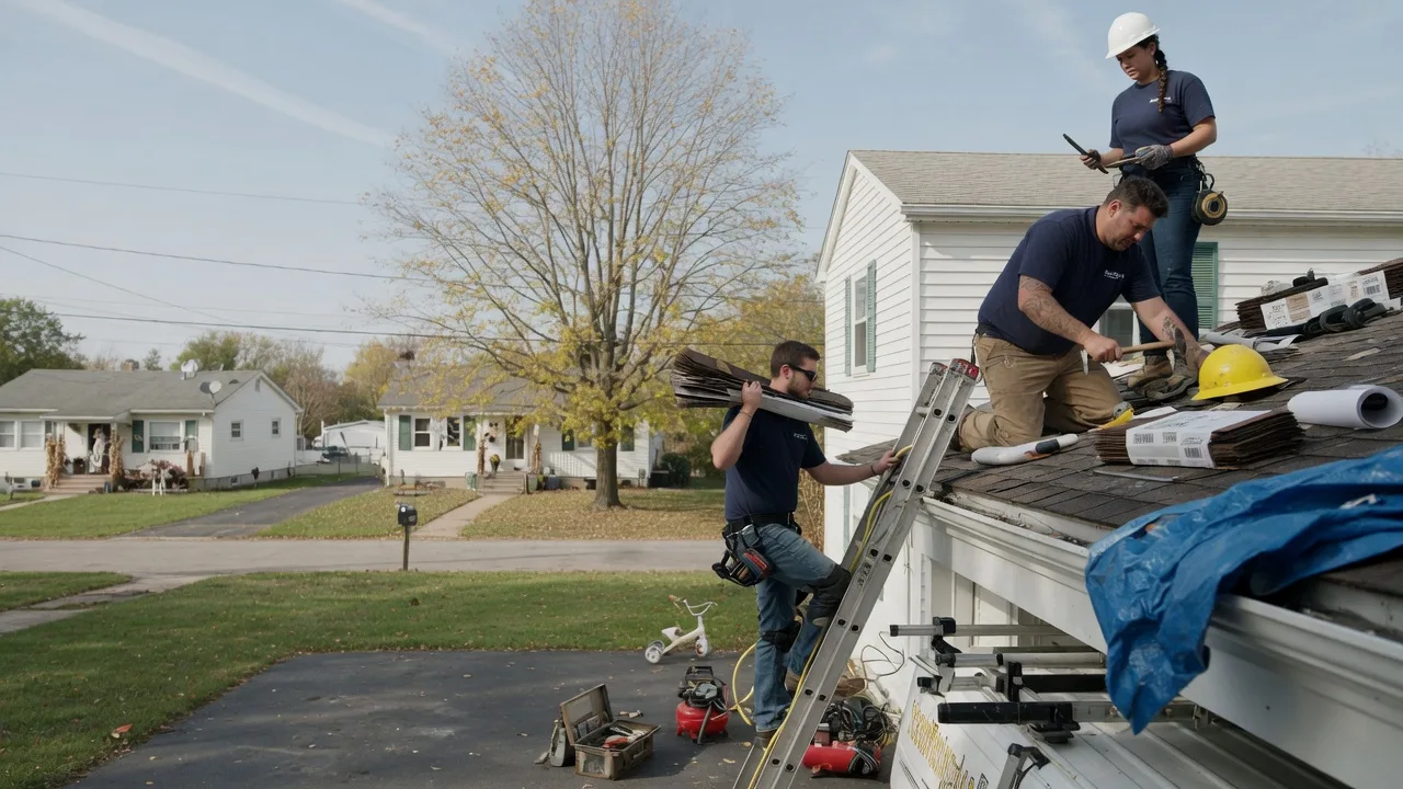 Local Roofing Contractors in Lansing, KS near me